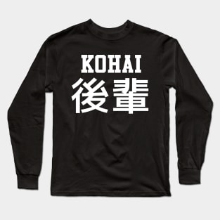 Kohai Harajuku Kanji Anime Long Sleeve T-Shirt